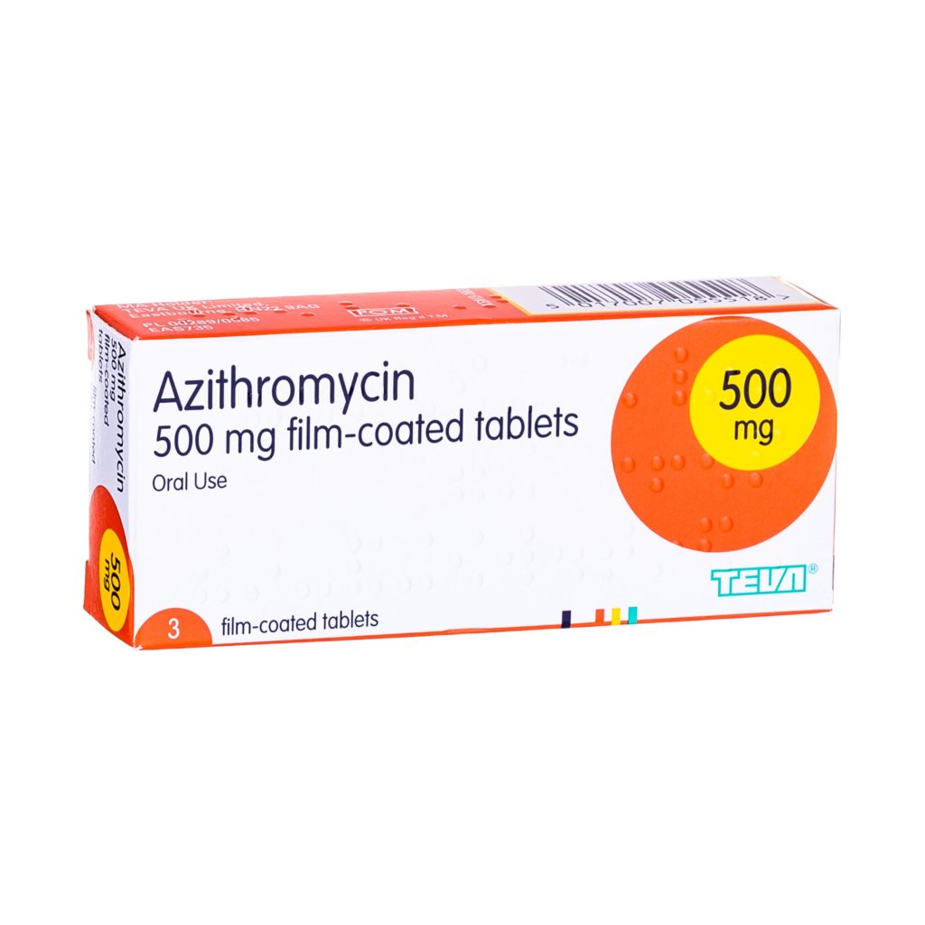 Buy Azithromycin Online 500mg Tablets Antibiotic Chlamydia