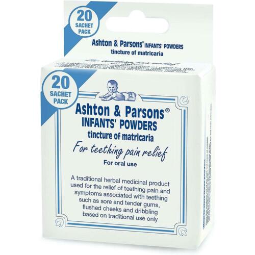Ashton & Parsons Infant Teething Powders - 20 Sachets