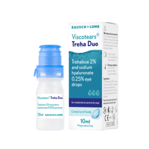 Buy Viscotears Treha Duo Eye Drops Online UK Next Day Delivery