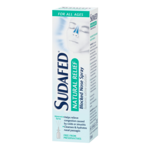 Sudafed Natural Relief Blocked Nose Spray - 15ml
