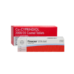 Co-cyprindiol (63 Tablets) and Finacea 15% Gel (30g)
