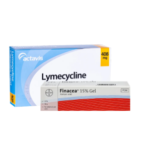 Lymecycline Capsules (84 Capsules) and Finacea 15% Gel