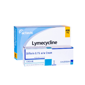 Lymecycline Capsules (84 Capsules) and Differin Gel