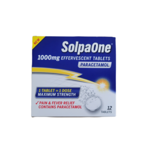 SolpaOne 1000mg Effervescent Tablets - 12 Tablets