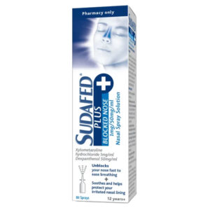 Sudafed Plus Blocked Nose Nasal Spray - 10ml