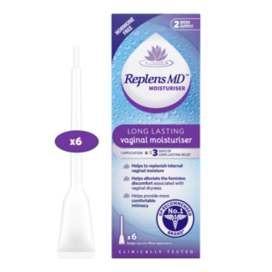 Buy Replens Vaginal Moisturiser - 6 Single Use Applicators Online