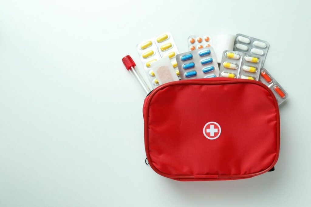 First Aid Medicine Kit
