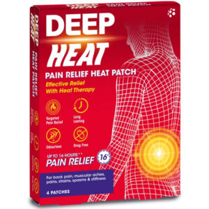 Buy Deep Heat Pain Relief Heat Patch - 4 Patches Online