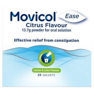 Buy Movicol Ease Citrus Flavour Sachets - 20 Sachets Online
