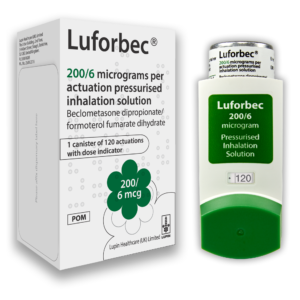 Buy Luforbec 200mcg Inhaler (beclometasone/formoterol) Online