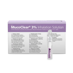 Buy MucoClear 3% Inhalation Solution Ampoules - 20 Pack Online