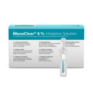 Buy MucoClear 6% Inhalation Solution Ampoules Online