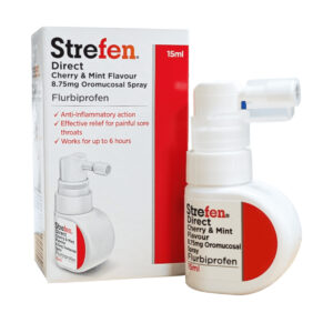 Buy Strefen Direct Oromucosal Spray Cherry & Mint Flavour - 15ml Online