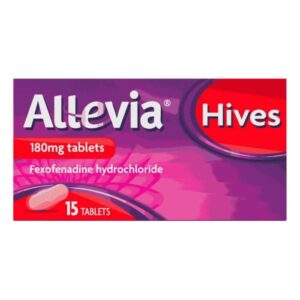 Buy Allevia Hives 180mg Tablets - 15 Tablets Online