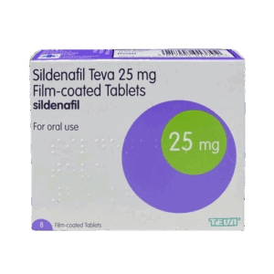 Sildenafil 25mg Tablets - 8 Tablets
