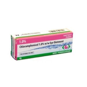 Chloramphenicol 1% Eye Ointment - 4g