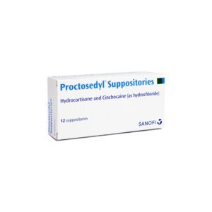 Proctosedyl Suppositories - 12 Suppositories