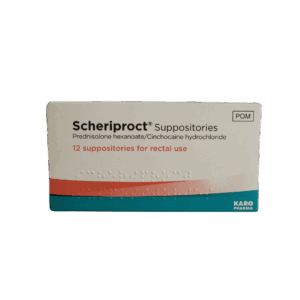 Scheriproct Suppositories - 12 Suppositories