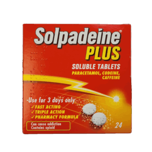 Solpadeine Plus Soluble Tablets - 24 Tablets