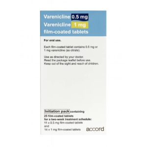 Varenicline Tablets (Generic Champix) - Smoking Cessation
